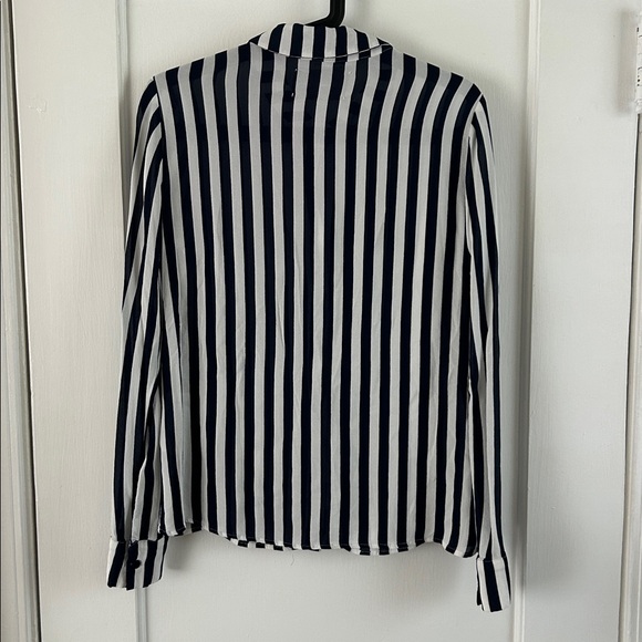 Reformation Navy and White Striped Top - Picture 4 of 4